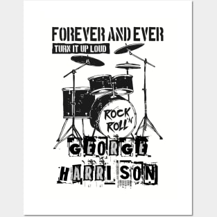 george harrison forever and ever Posters and Art